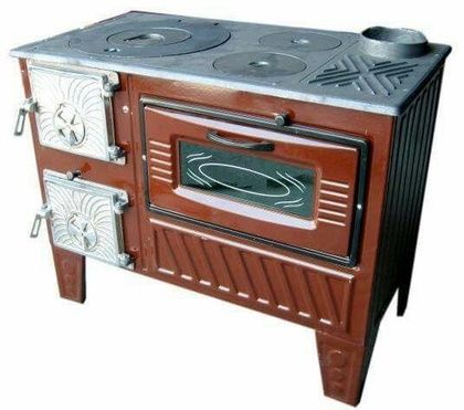 Отопительно-варочная печь МастерПечь ПВ-03 с духовым шкафом, 7.5 кВт в Первоуральске