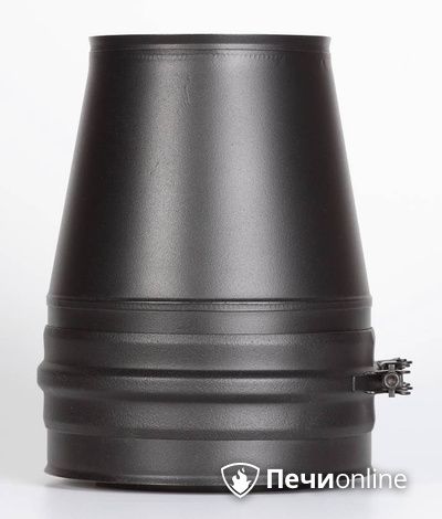 Комплектующие дымохода Schiedel Конус д.150 PM25 (Черный) Permetr в Первоуральске