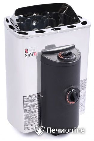 Электрокаменка для сауны Sawo Mini X MX-30NB-Z с пультом управления в Первоуральске