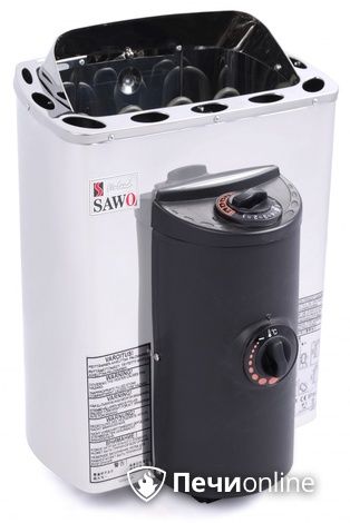 Электрокаменка для сауны Sawo Mini X MX-36NB-Z с пультом управления в Первоуральске