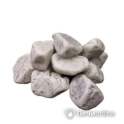 Камни для бани Огненный камень Кварц шлифованный отборный 10 кг ведро в Первоуральске
